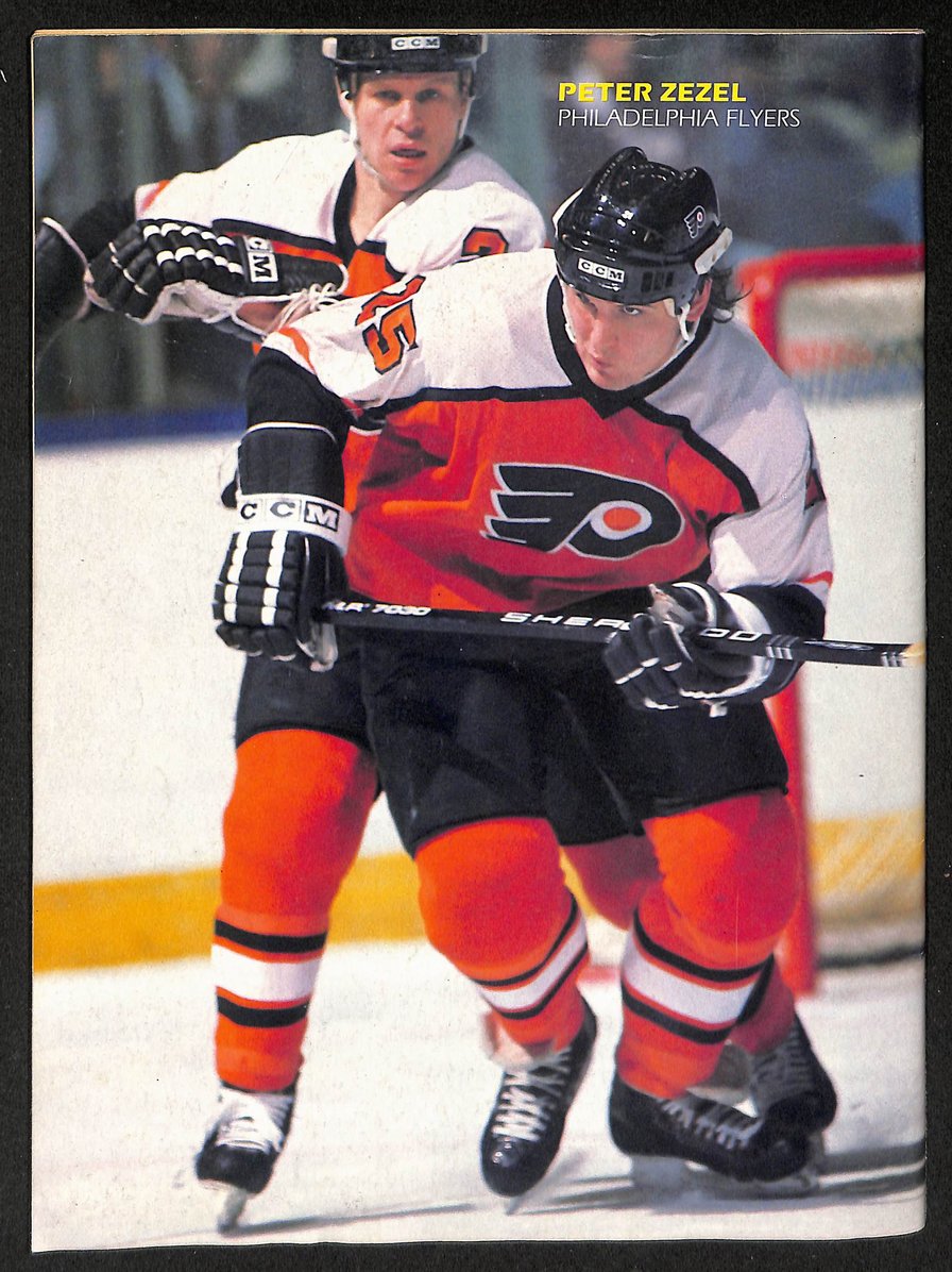 Ed Olczyk Signed/Auto Spring 1986 Hockey Stars Magazine Blackhawks 206100