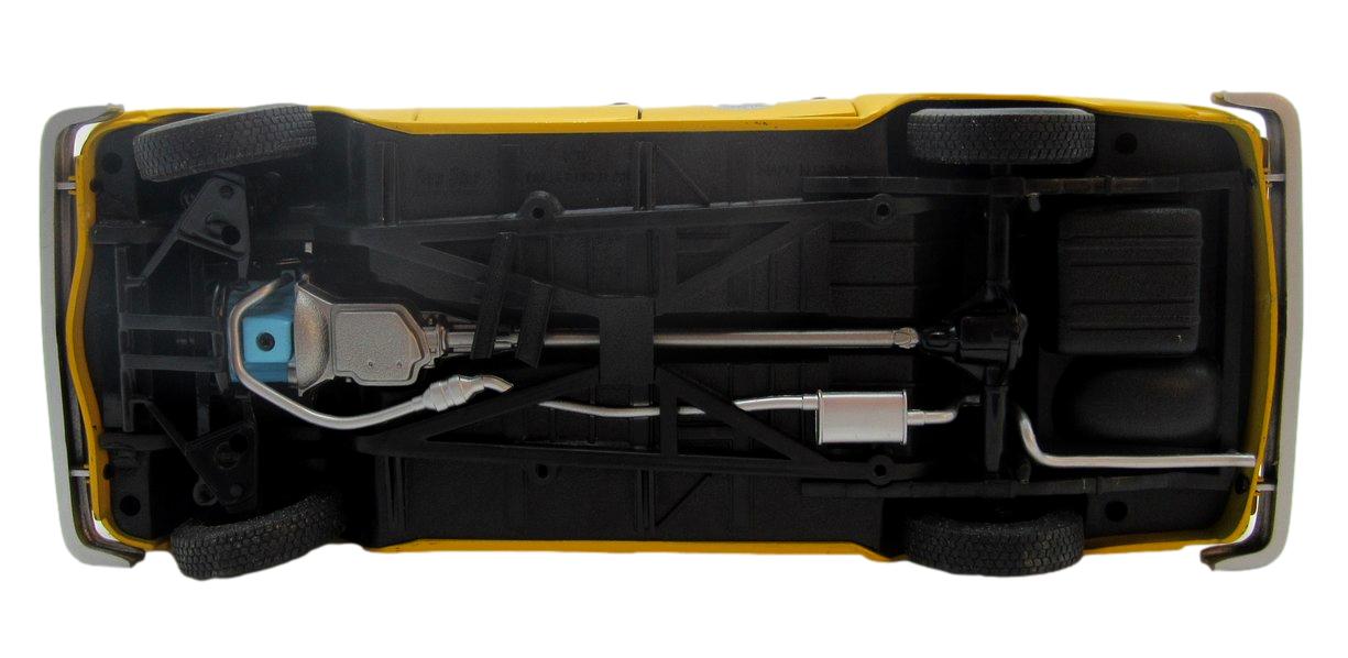 Christopher Lloyd Signed 1:18 Scale Vintage Yellow Taxi Cab Diecast JSA 204897