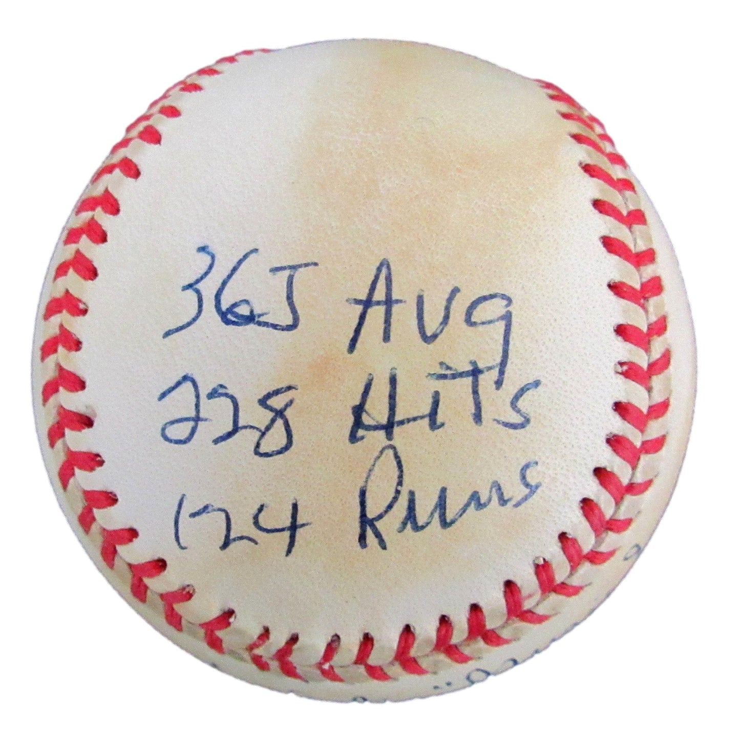 Stan Musial HOF Signed/Inscr Stats ONL Baseball St. Louis Cardinals JSA 207769