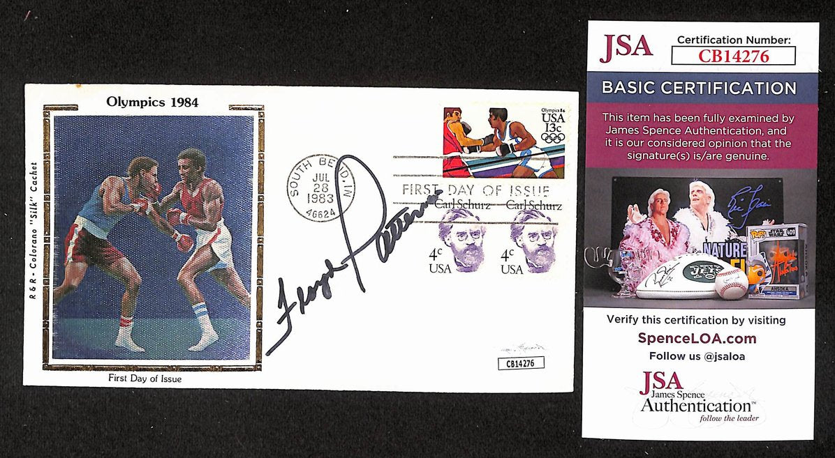 Floyd Patterson Boxing HOF Signed/Auto FDC First Day Cover Envelope JSA 317