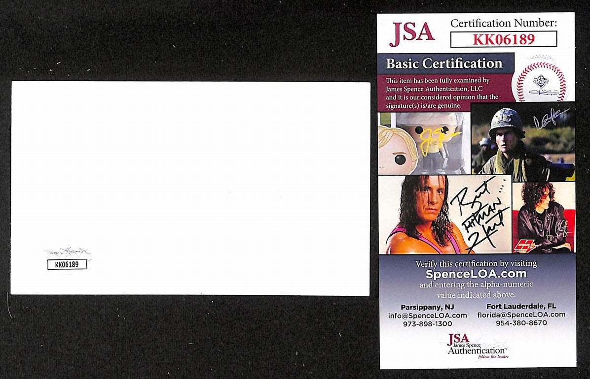 Lauren Bacall Actress Autographed/Signed 3x5 Index Card JSA BA208463