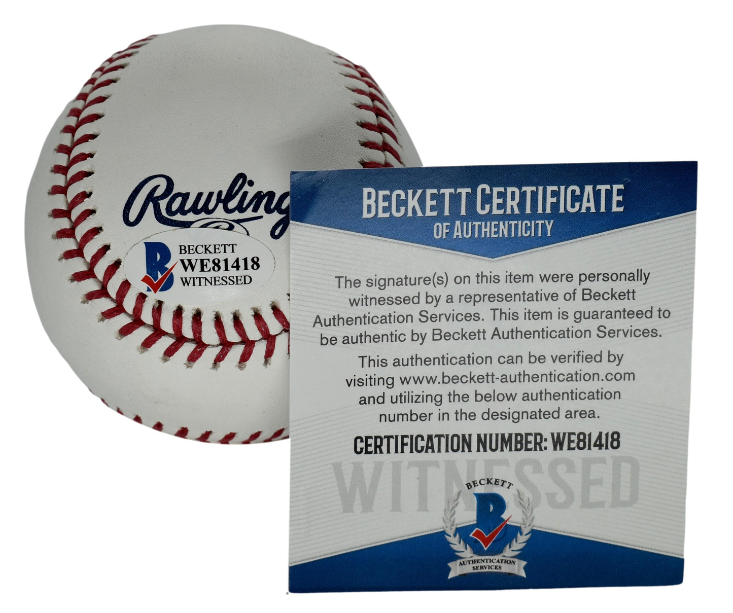Greg Maddux Braves Signed/Autographed HOF Baseball Beckett 209611