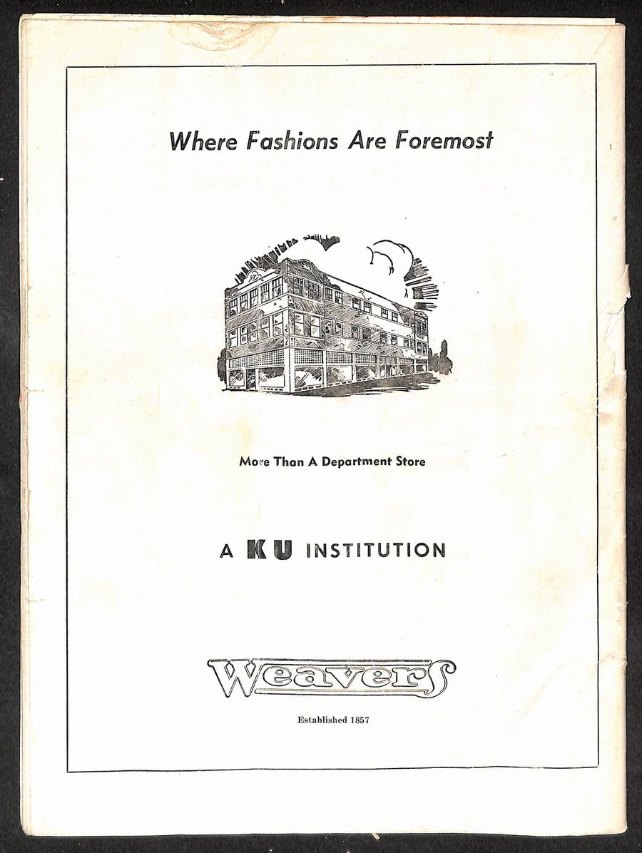 1949 Kansas vs Texas Christian - Memorial Stadium Official Program 209343
