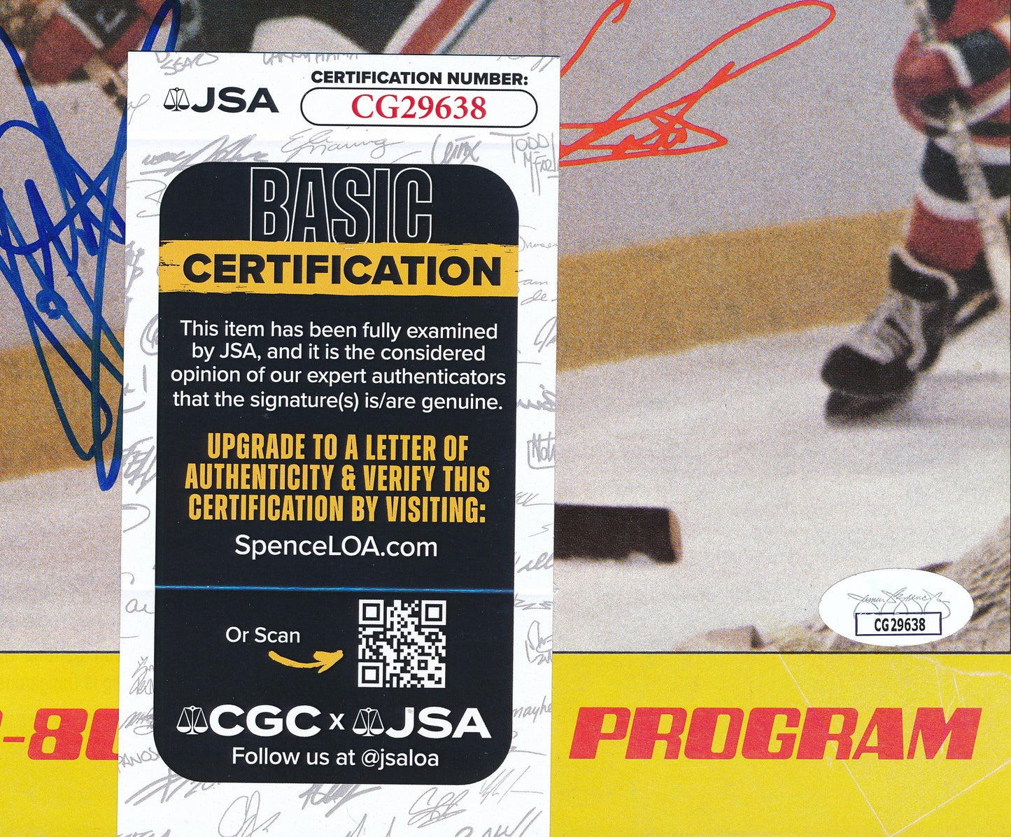 Denis Potvin Signed 12/11/1979 NHL Program Islanders vs. Canadiens JSA 198414