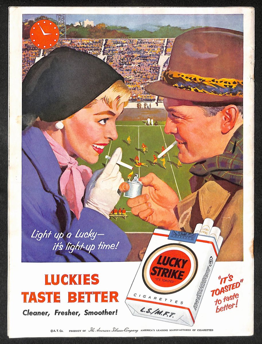 1955 Pittsburgh vs Oklahoma Owen Field Official Program 209695