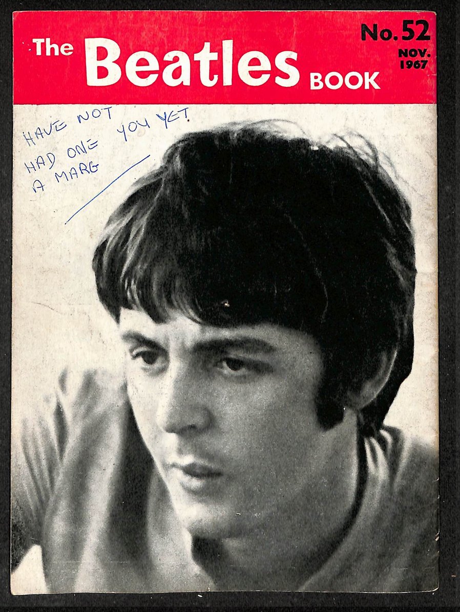 The Beatles Monthly Book 1967 Issue #52 Magazine 209733