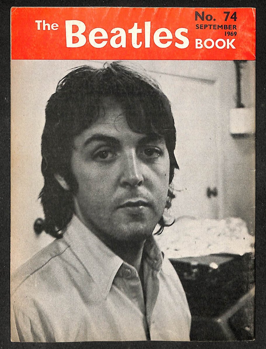 The Beatles Monthly Book 1969 Issue #74 Magazine 209754