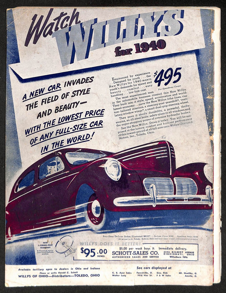 1939 World Series Program New York Yankees vs. Cincinnati Reds 210427