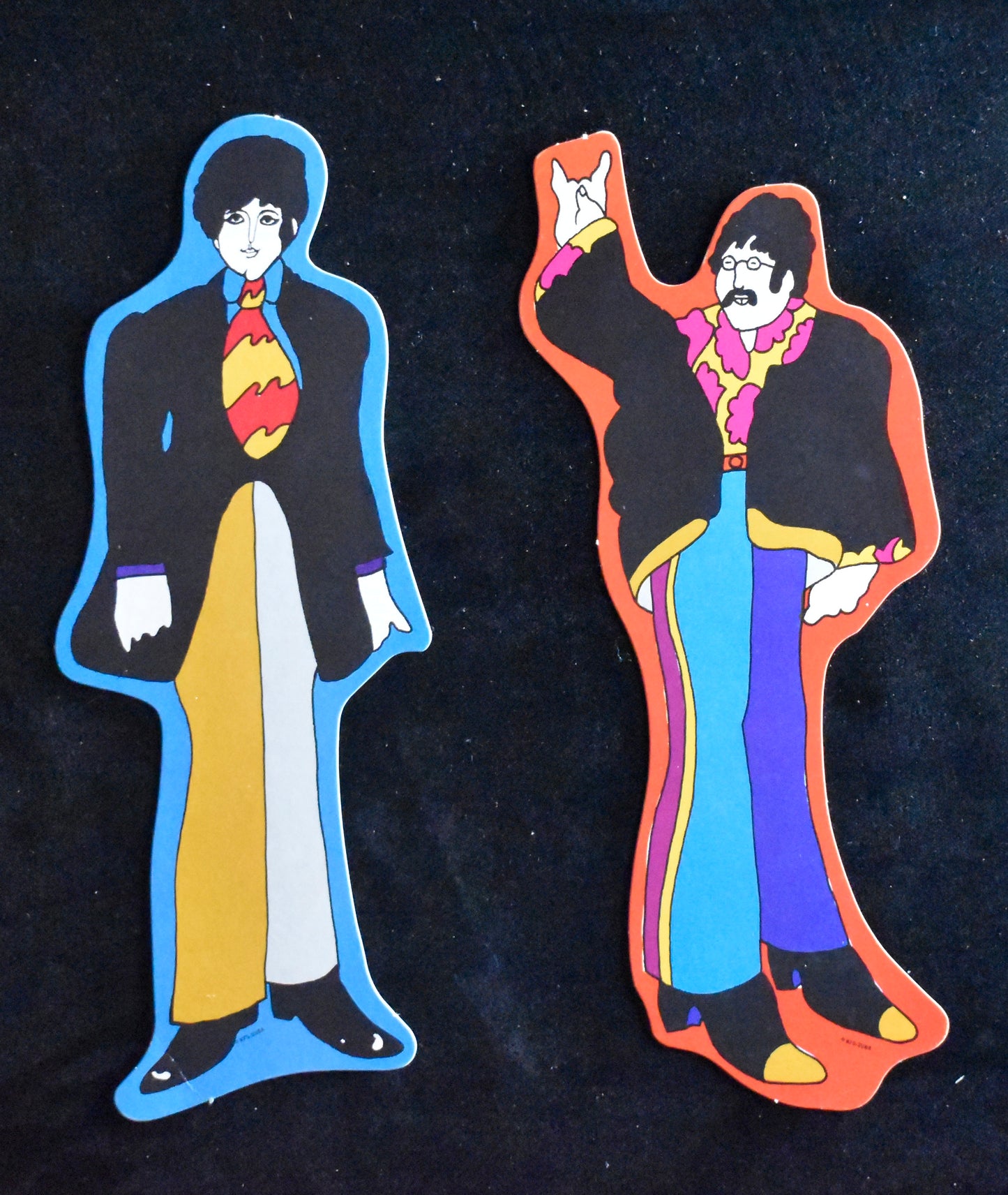 The Beatles 1968 Giant Postcards - Yellow Submarine Movie Memorabilia Set 209862