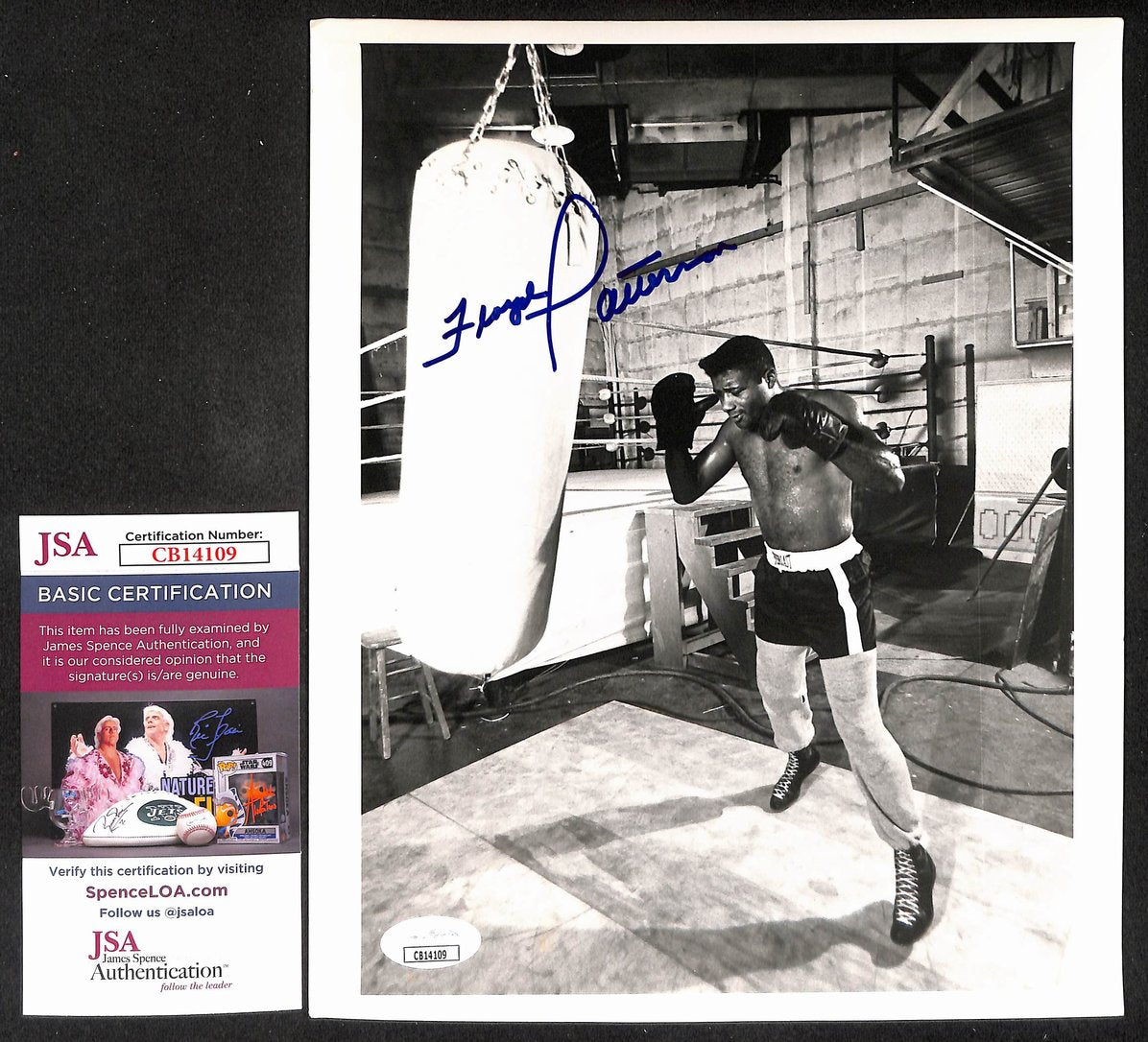 Floyd Patterson Signed/Autographed 8x10 Photo Boxing JSA 210564