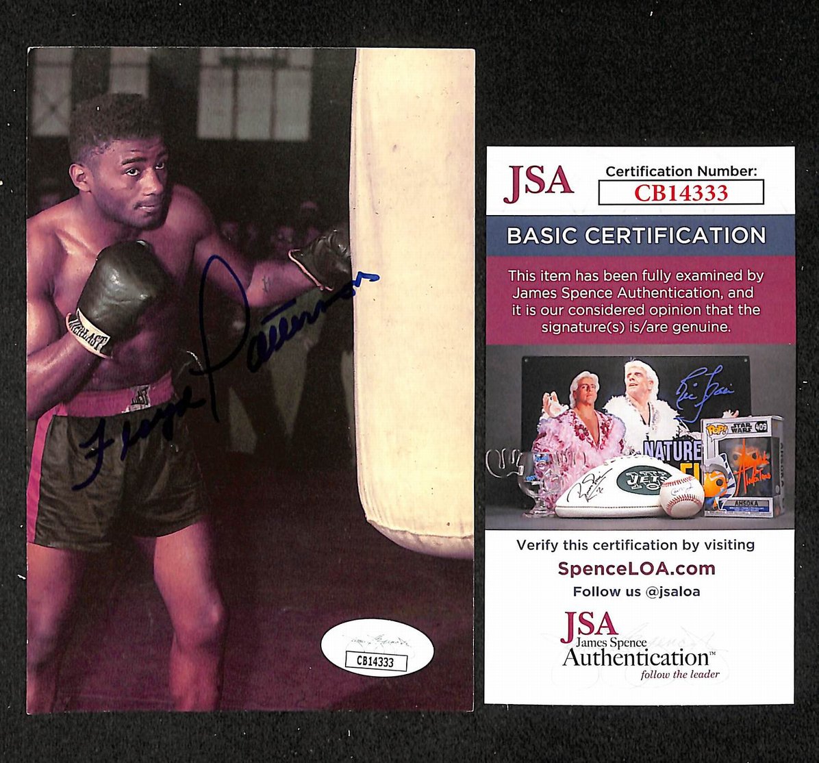 Floyd Patterson Signed/Autographed Color Photo Boxing JSA 210546