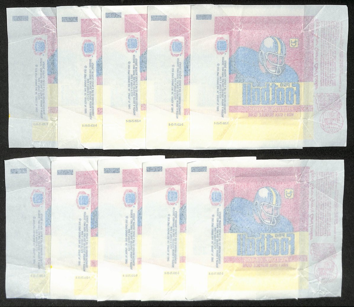 Lot of (20) 1978 Topps NFL Football Wax Pack Wrappers Dorsett RC 209059