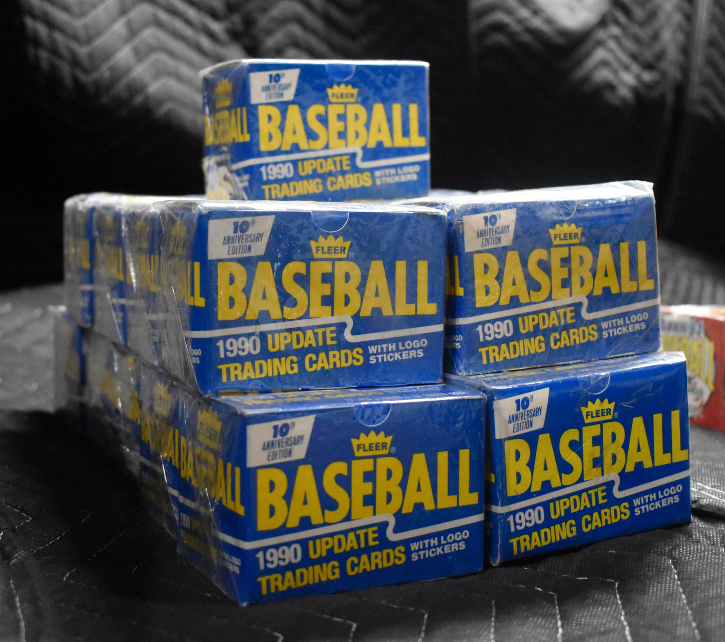 Lot of (19) 1990 Fleer Update Baseball Sealed Trading Card Sets Thomas RC RBX26
