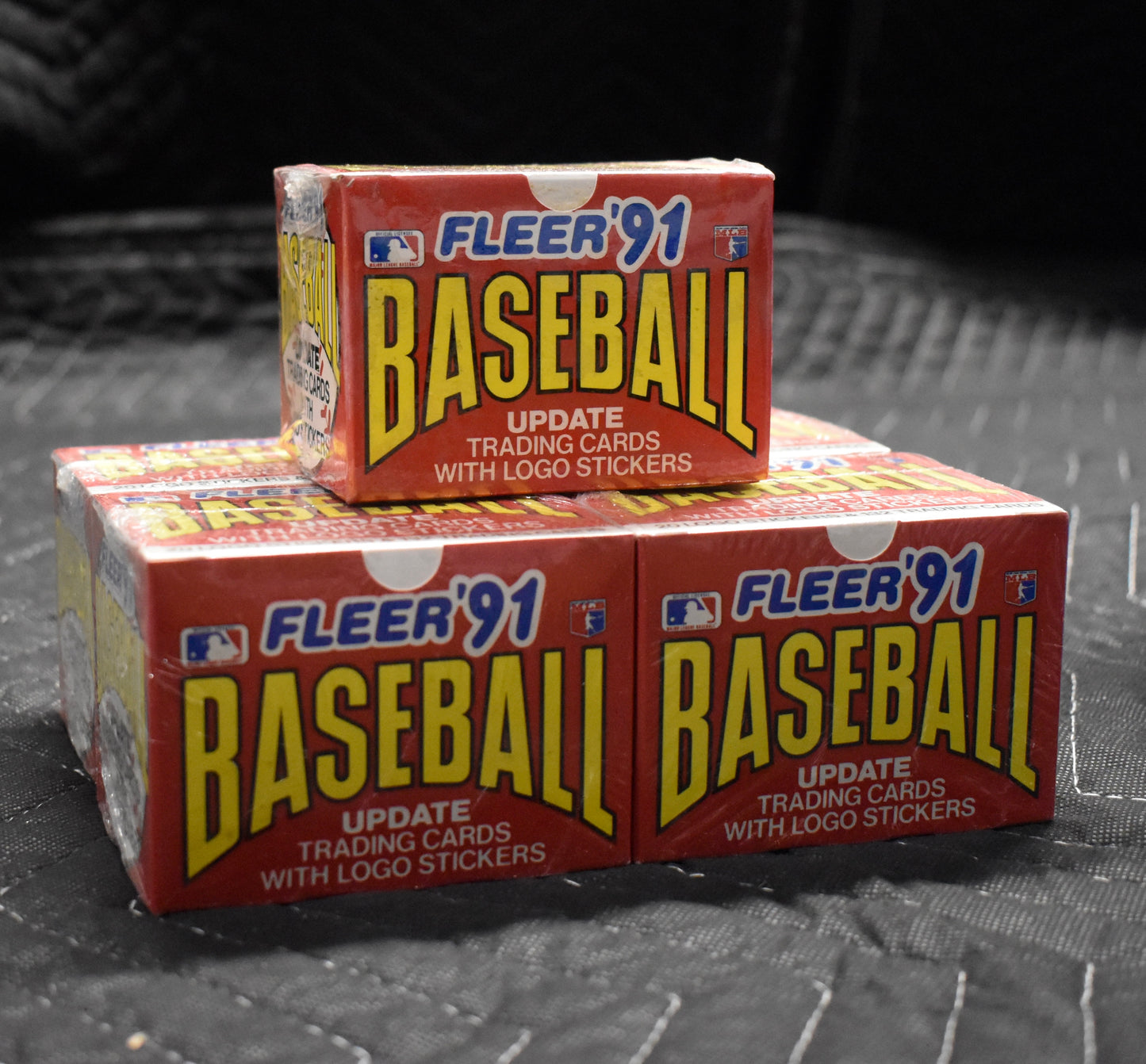 Lot of (5) 1991 Fleer Update Baseball Sealed Trading Card Sets Bagwell RC RBX27