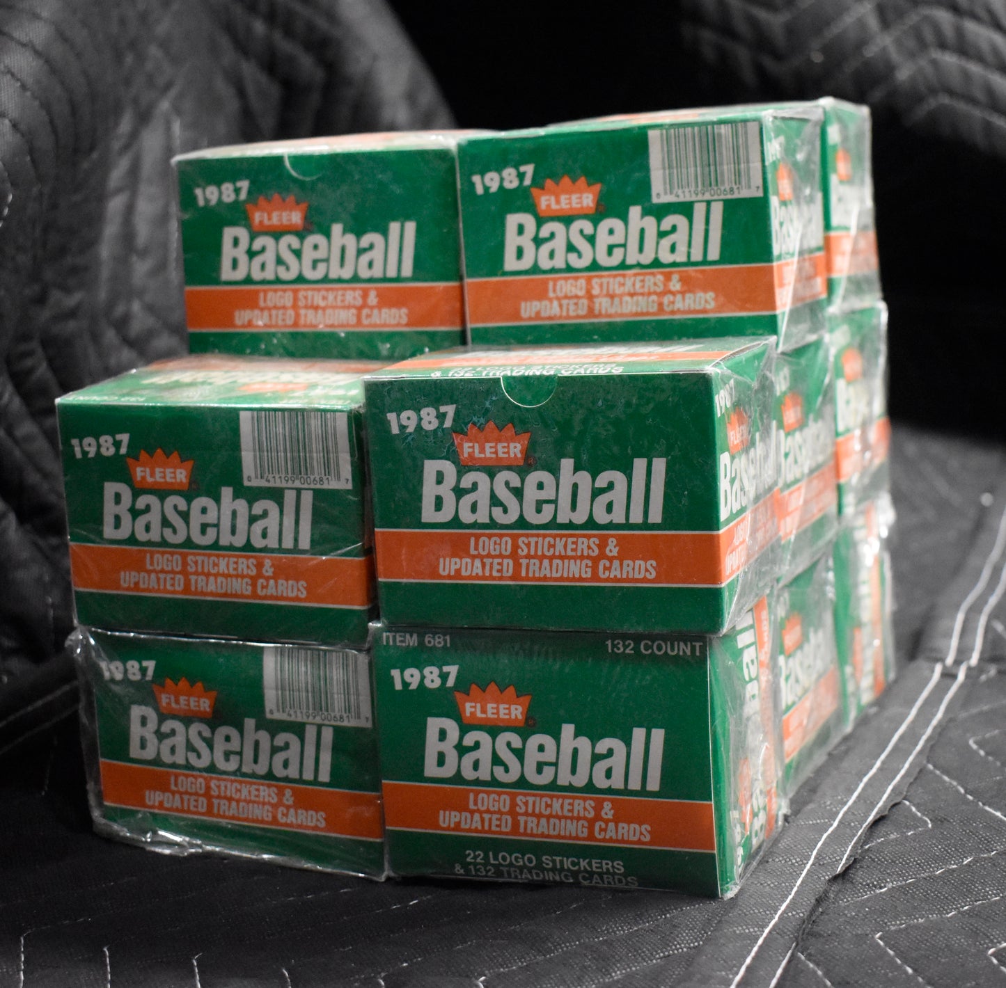 Lot of (16) 1987 Fleer Update Baseball Factory Sealed Sets - Maddux RC RBX30