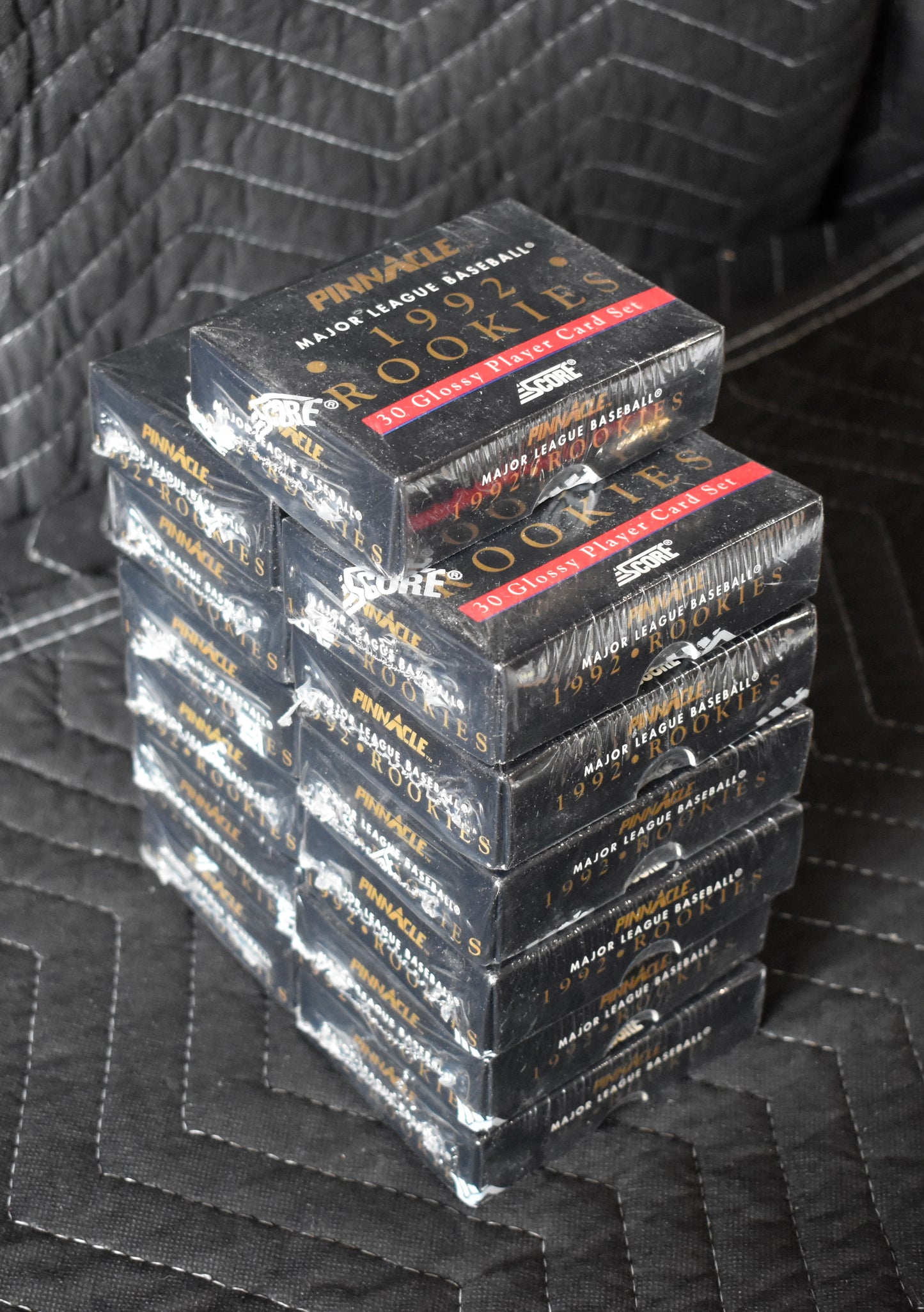 Lot of (13) 1992 Score Pinnacle Rookies Baseball Factory Sealed Sets RBX52