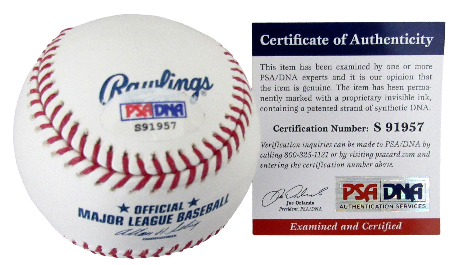 Joey Votto Signed/Autographed OML Baseball Cincinnati Reds PSA/DNA 210208