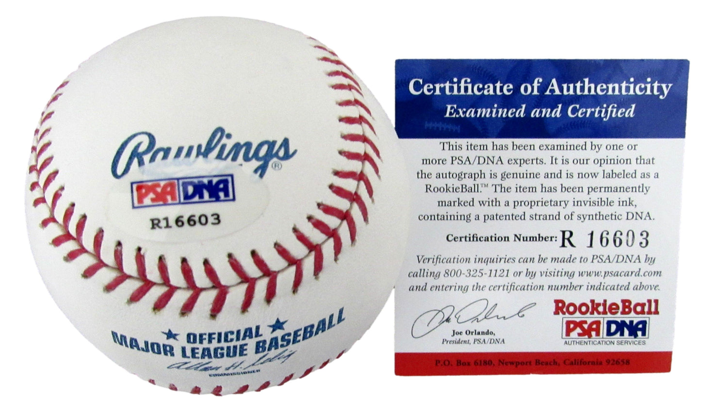 Manny Machado Signed/Auto OML Baseball San Diego Padres PSA/DNA 210214