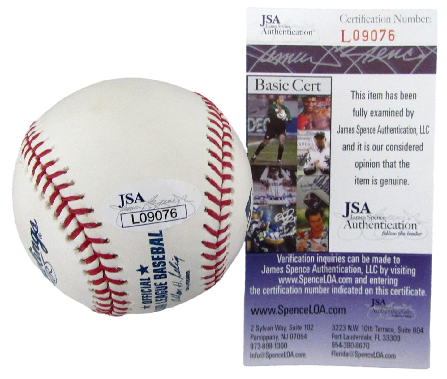 Anthony Rizzo Signed/Autographed OML Baseball Chicago Cubs JSA 210216