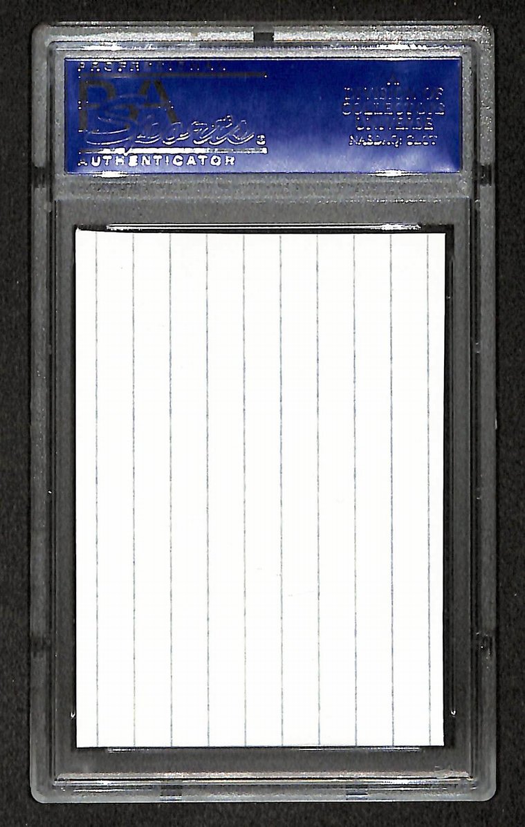 Arnold Palmer Signed/Autographed Cut Signature Golf HOF PSA/DNA 210745