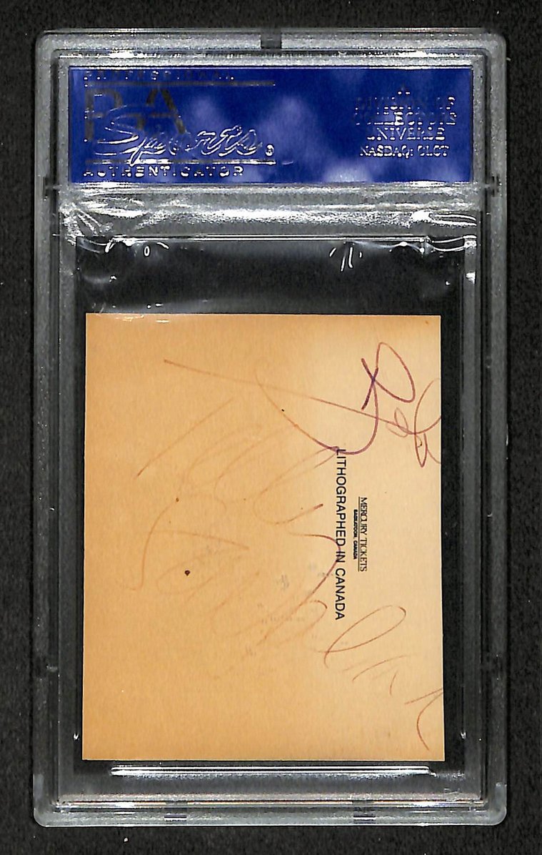 Arnold Palmer Signed/Autographed Ticket Cut Signature Golf HOF PSA/DNA 210755