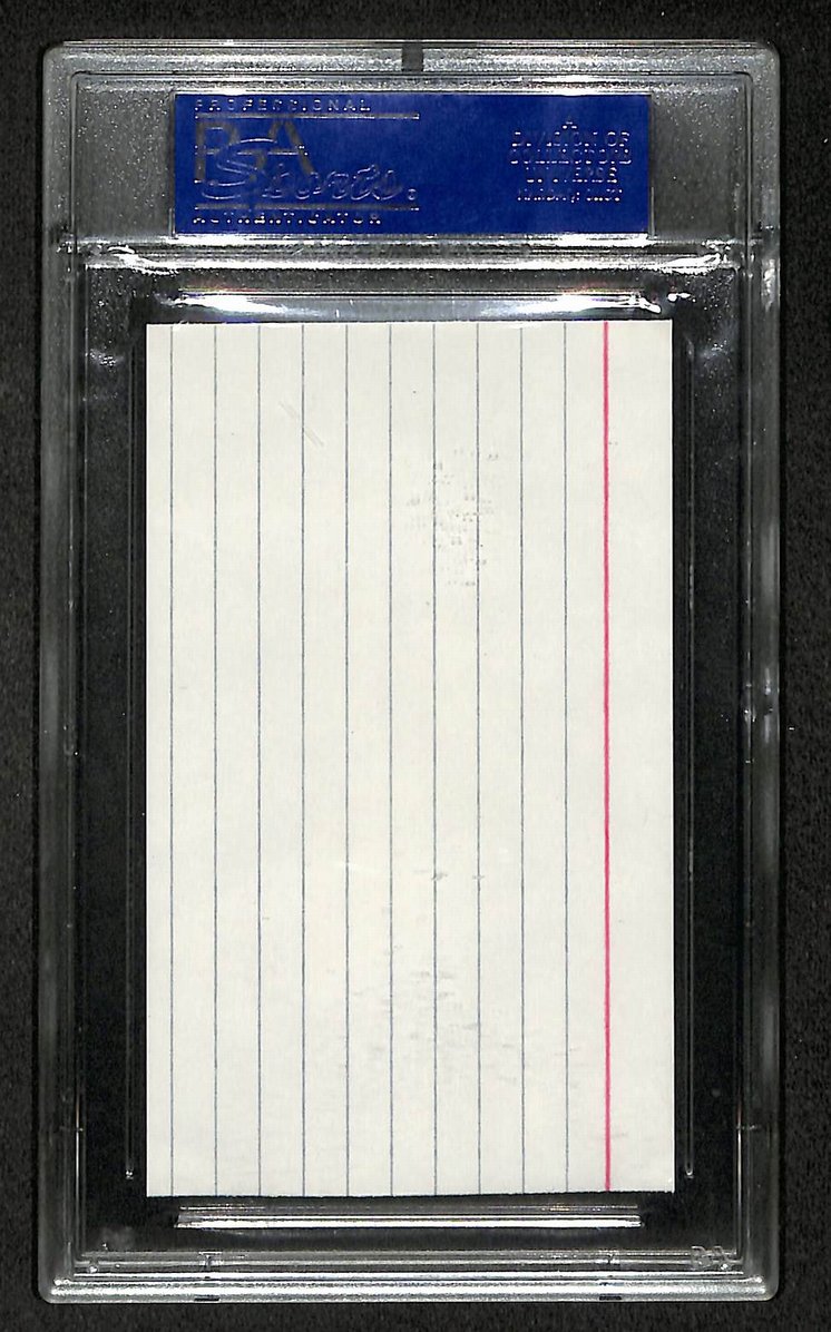 Arnold Palmer Signed/Autographed Cut Signature Golf HOF PSA/DNA 210760