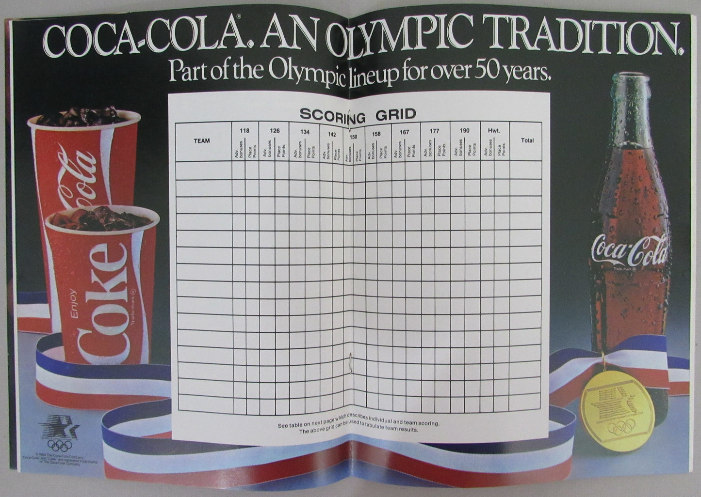 1984 NCAA Wrestling Championships Program w/ Ticket at Meadowlands Arena 210275