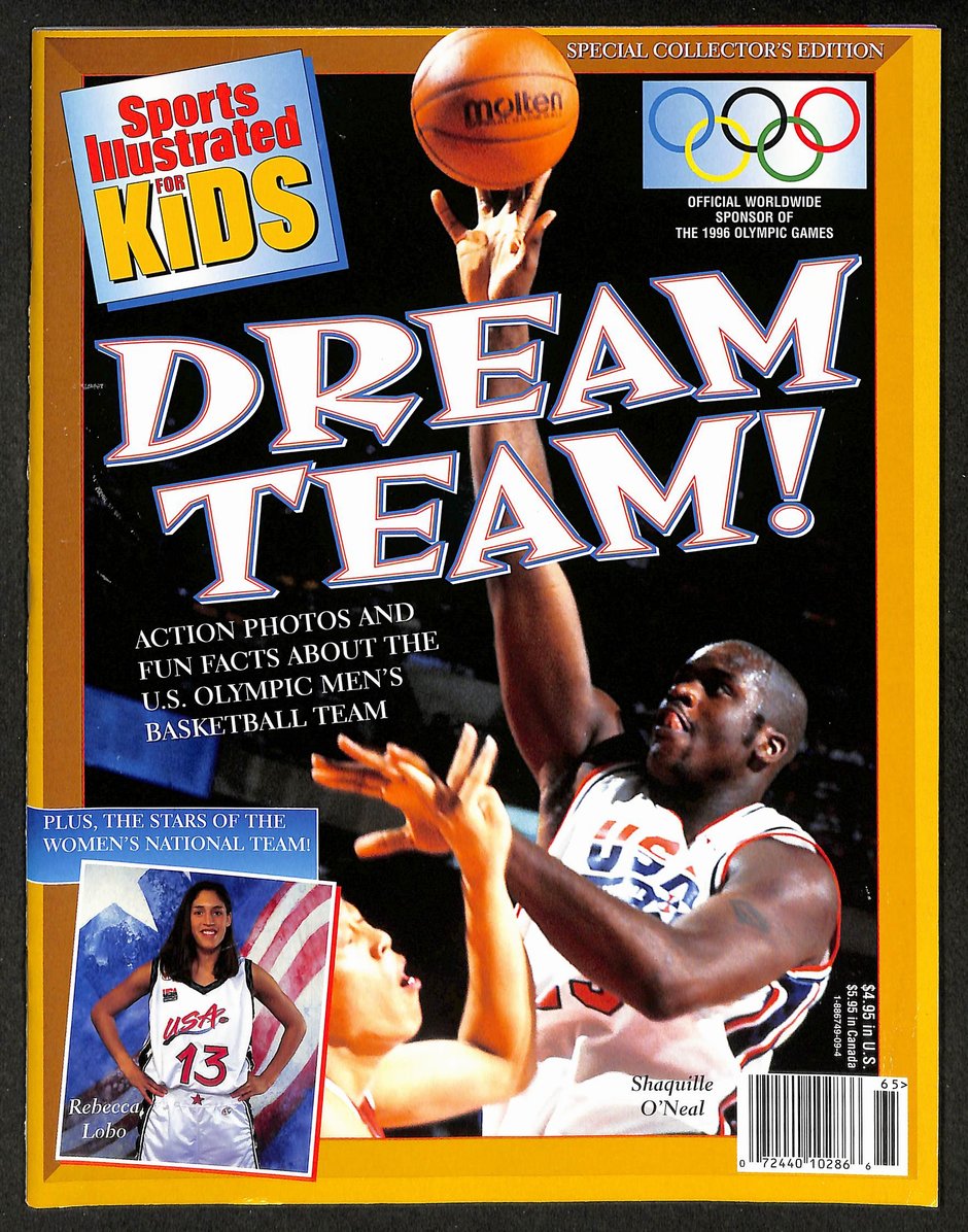 1996 Sports Illustrated for Kids Dream Team Special Collector's Edition 211499