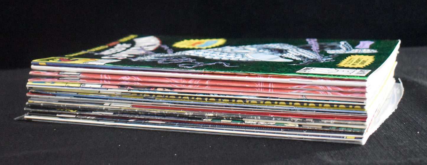 Lot of (18) Marvel Comics Web of Spiderman, Ghostrider, The Punisher IXL39