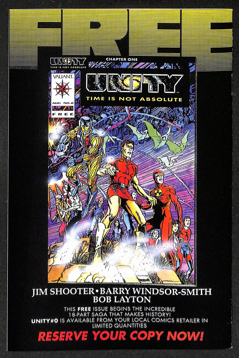 Magnus Robot Fighter 1992 No. 0 Comic 1st Print w/Card Insert IXL28