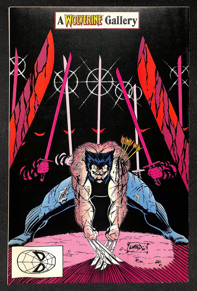 Wolverine #8 June 1989 Marvel Comic Blue Cover Hulk IXL30