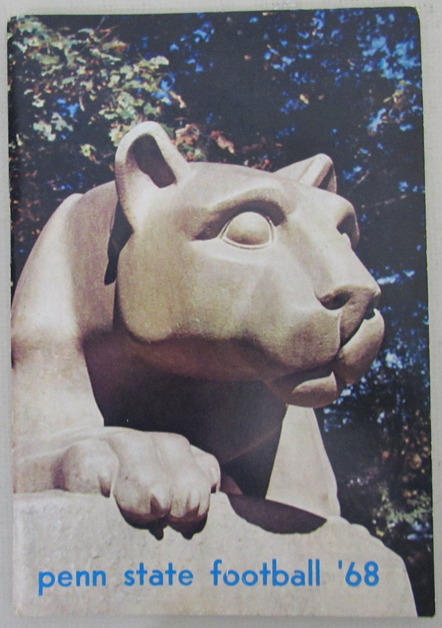 Penn State Football 1968 Press/Media Guide Joe Paterno VERY CLEAN 210372