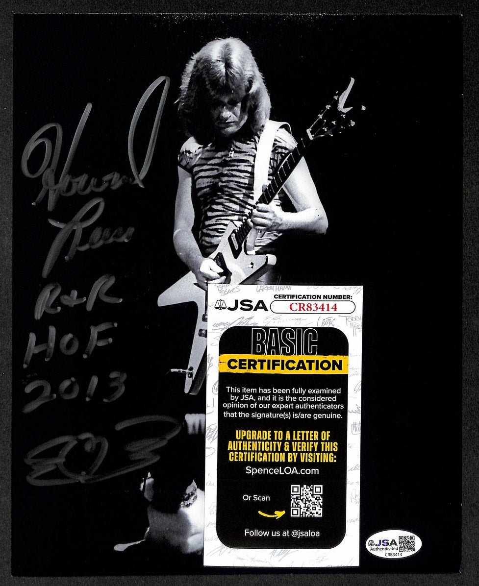 Howard Leese Autographed/Signed 8x10 Photo Heart Bad Co. JSA BA210395