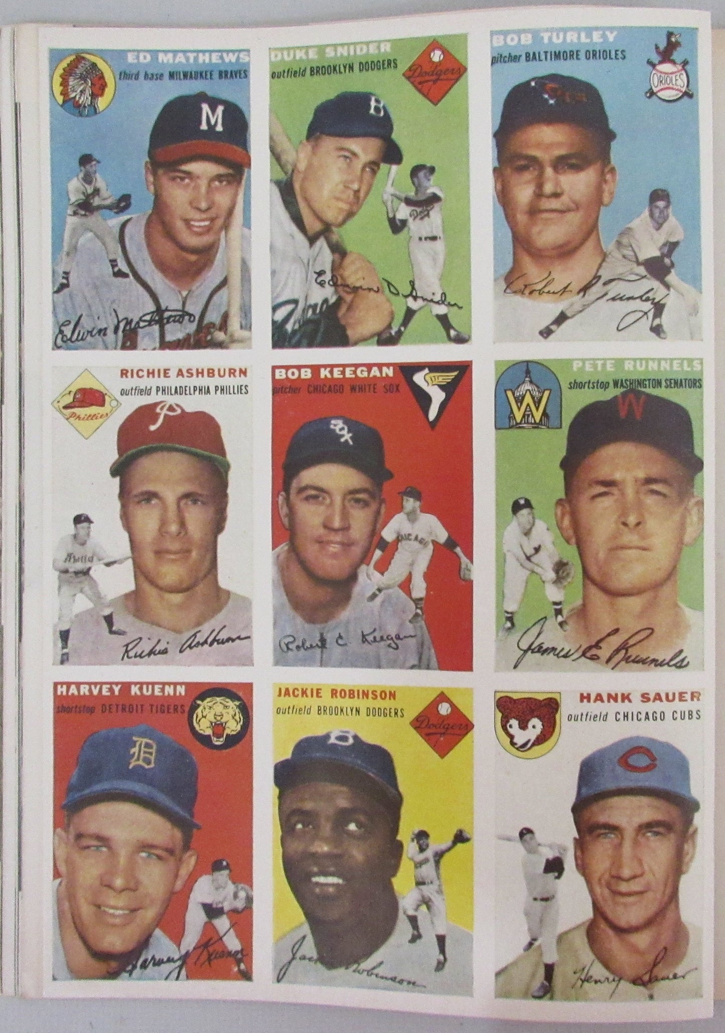 8/16/1954 Sports Illustrated Magazine First Issue with Trading Cards 210379