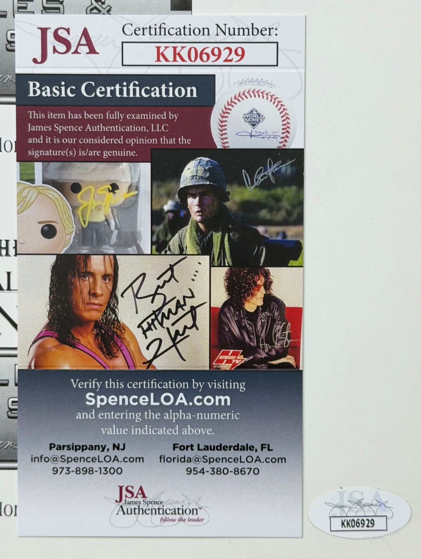 1994 Hawaii Pacific National Autographed/Signed by (10) 10 x 10.5 Photo JSA BA211689