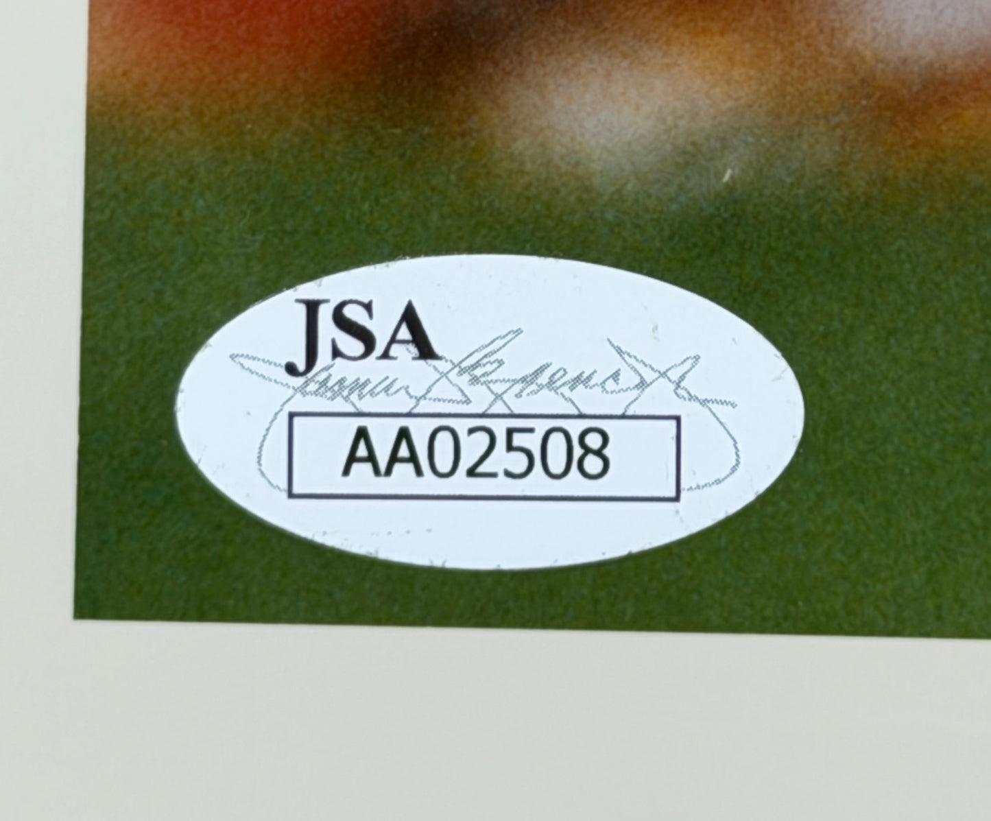 John Daly Autographed/Signed 11x14 Vintage Original Photo JSA BA211693