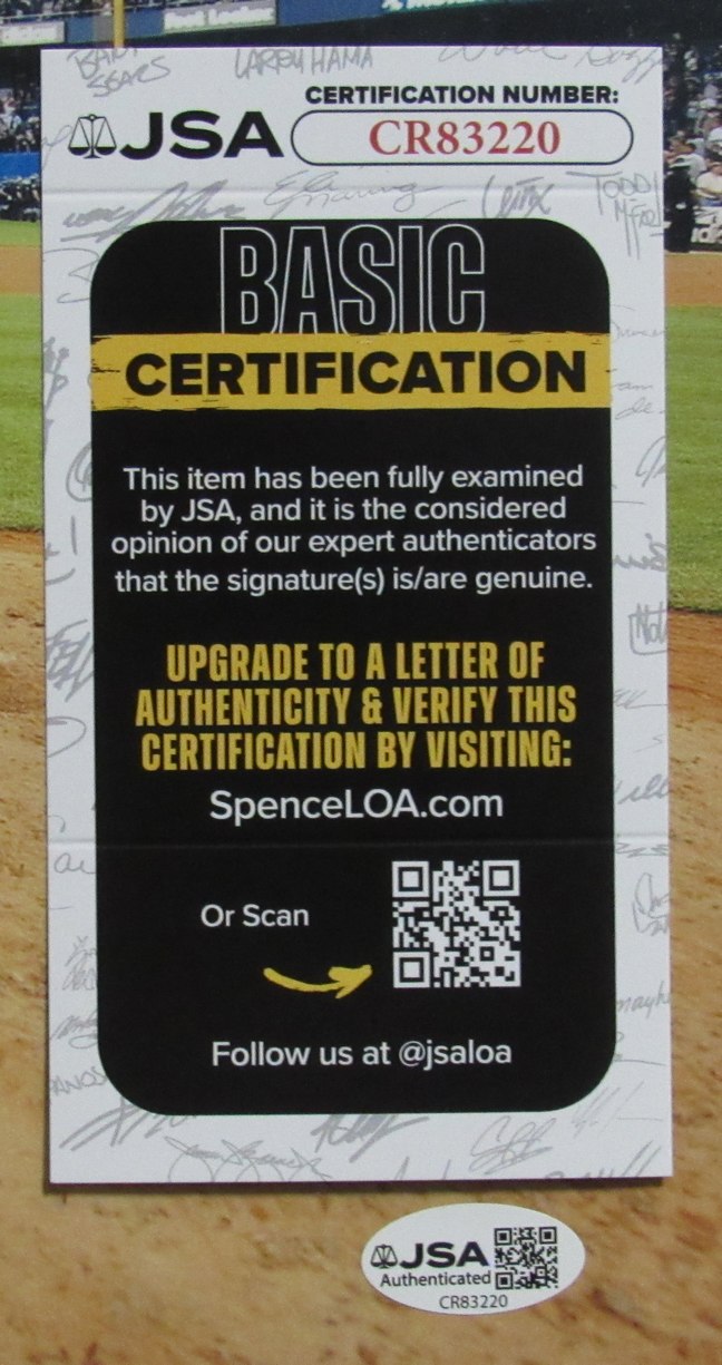 Joba Chamberlain Autographed/Signed 11x14 Photo Yankees JSA 210132