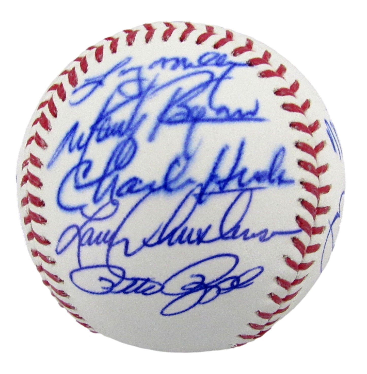 1983 Philadelphia Phillies Team-Signed OML Baseball (19) No Carlton, Perez 12610