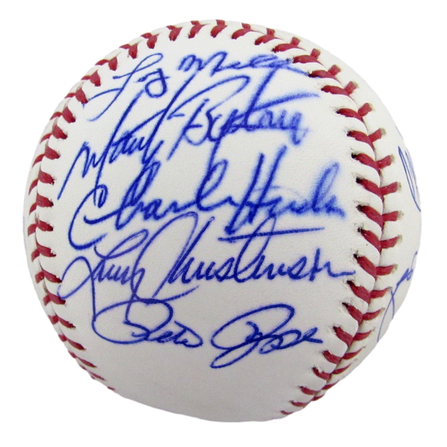 1983 Phillies Team-Signed OML Baseball (17) No Schmidt, Carlton, Perez 212617