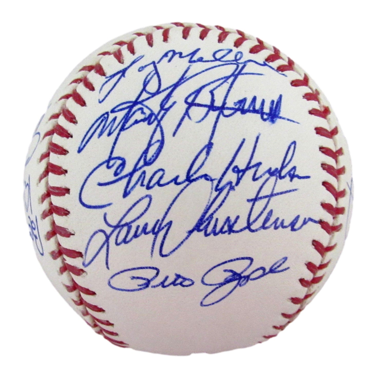 1983 Phillies Team-Signed OML Baseball (17) No Schmidt, Carlton, Perez 212622