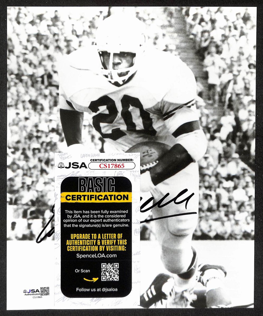 Earl Campbell HOF Signed/Autographed 8x10 Photo Texas Heisman JSA 212829