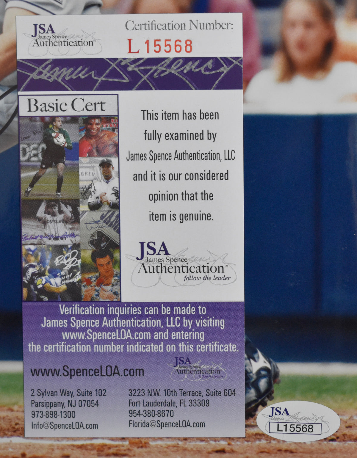 Todd Helton HOF Signed/Autographed 8x10 Photo Rockies JSA 213632