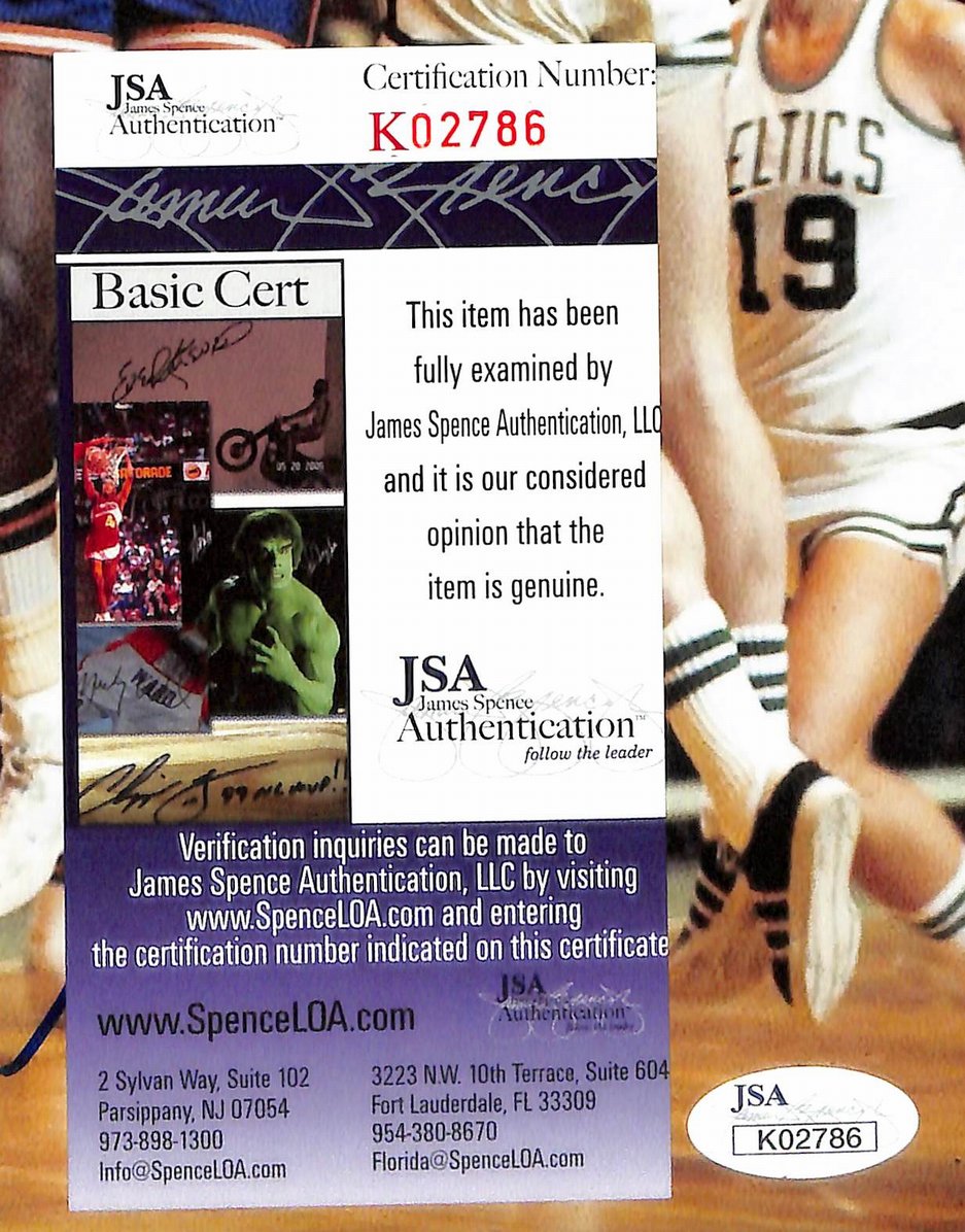 Dave Cowens HOF Signed/Autographed 8x12 Photo Celtics JSA 213849