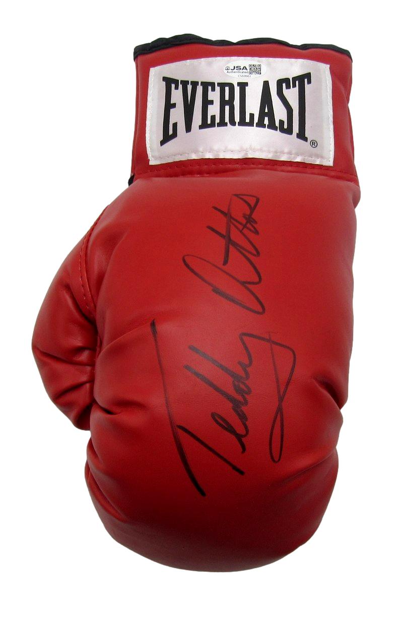 Teddy Atlas Signed/Autographed Red Everlast Left Boxing Glove JSA XHC165