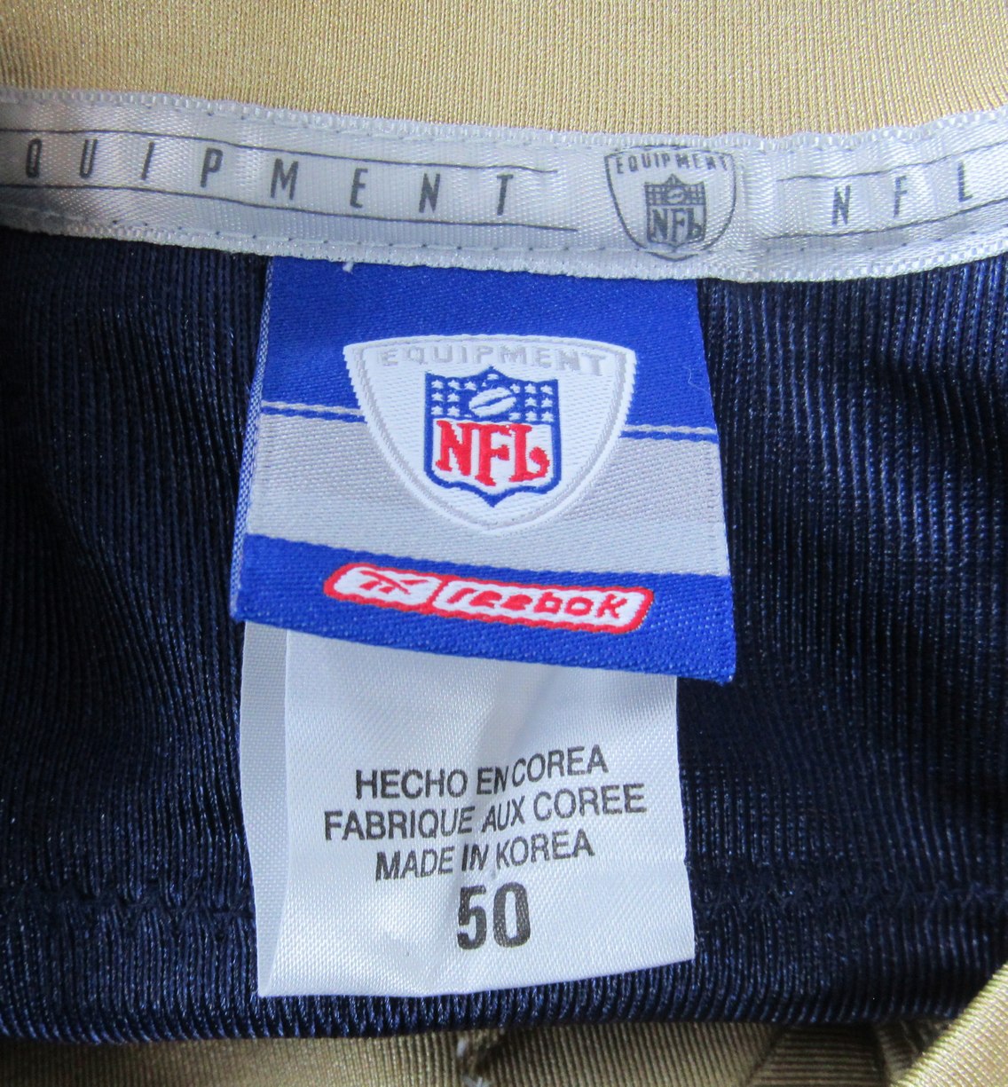 Marshall Faulk HOF Signed/Auto Reebok On Field Football Jersey Rams JSA XHC176