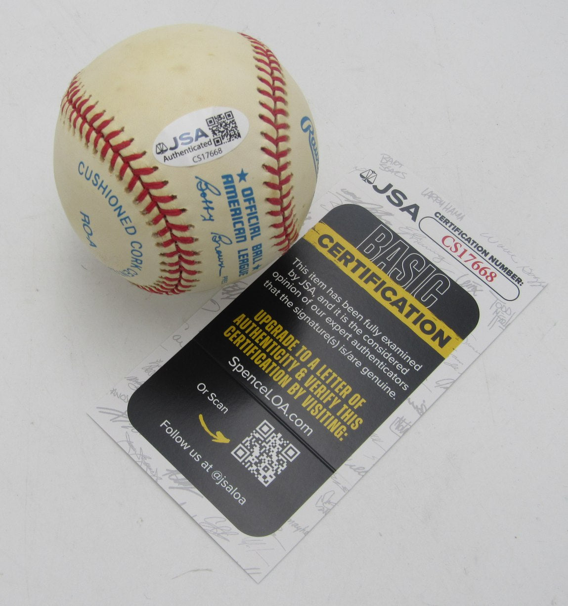 Red Hayworth Signed/Autographed OAL Baseball St. Louis Browns JSA 211148