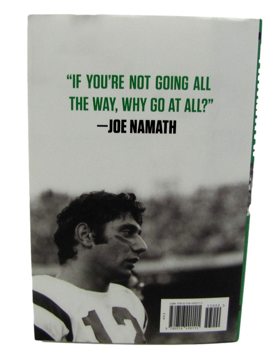 Joe Namath HOF Signed/Autographed All the Way Book JSA BA213462