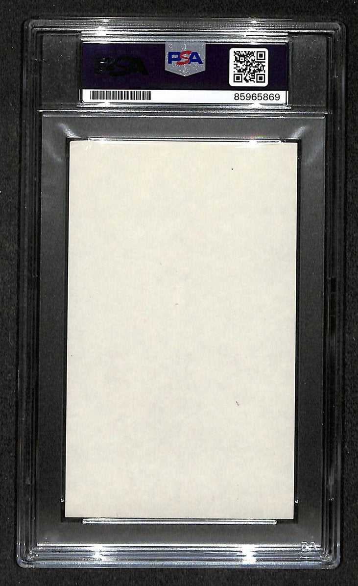 Harry Morgan Signed/Autographed 3x5 Index Card MASH Actor PSA 214014
