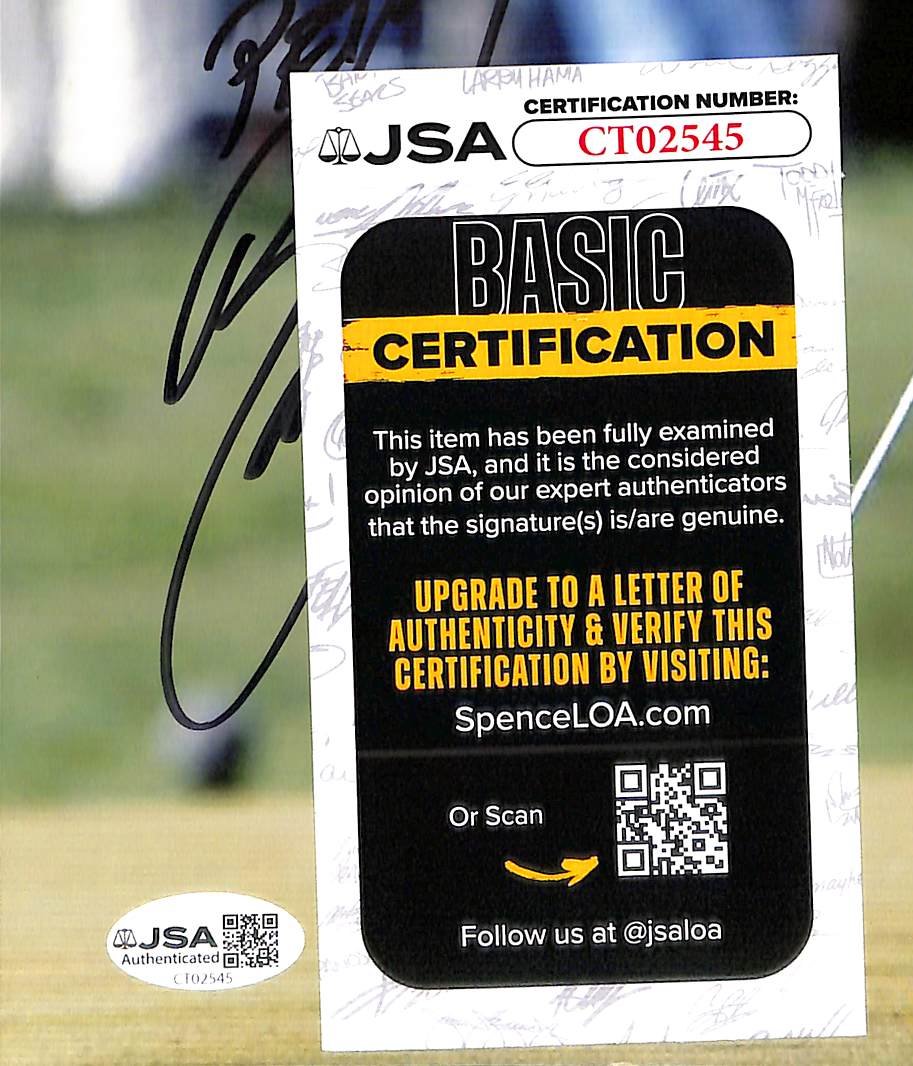 Rickie Fowler Signed/Autographed 8x10 Photo PGA Golf JSA 214210
