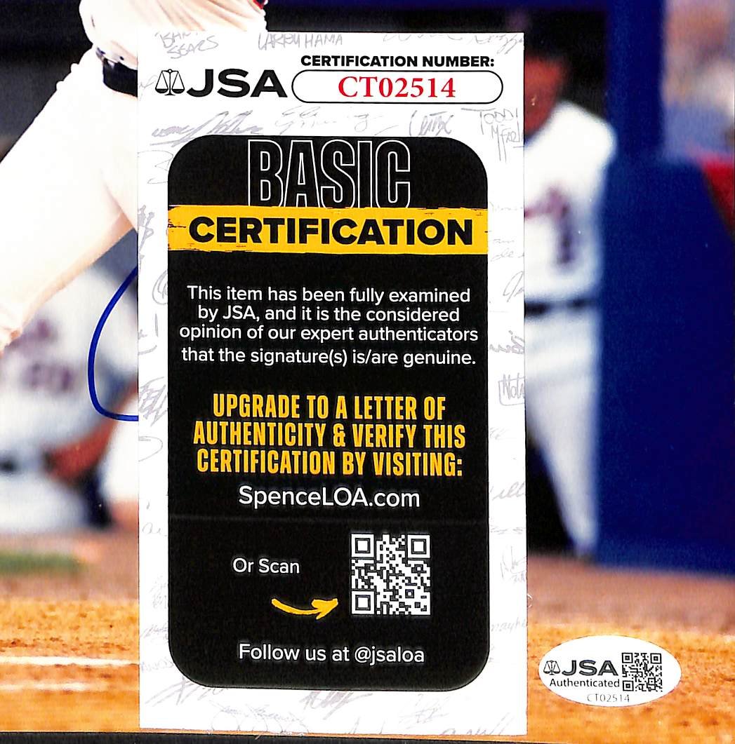 John Olerud Signed/Autographed 8x10 Photo Mets JSA 214241